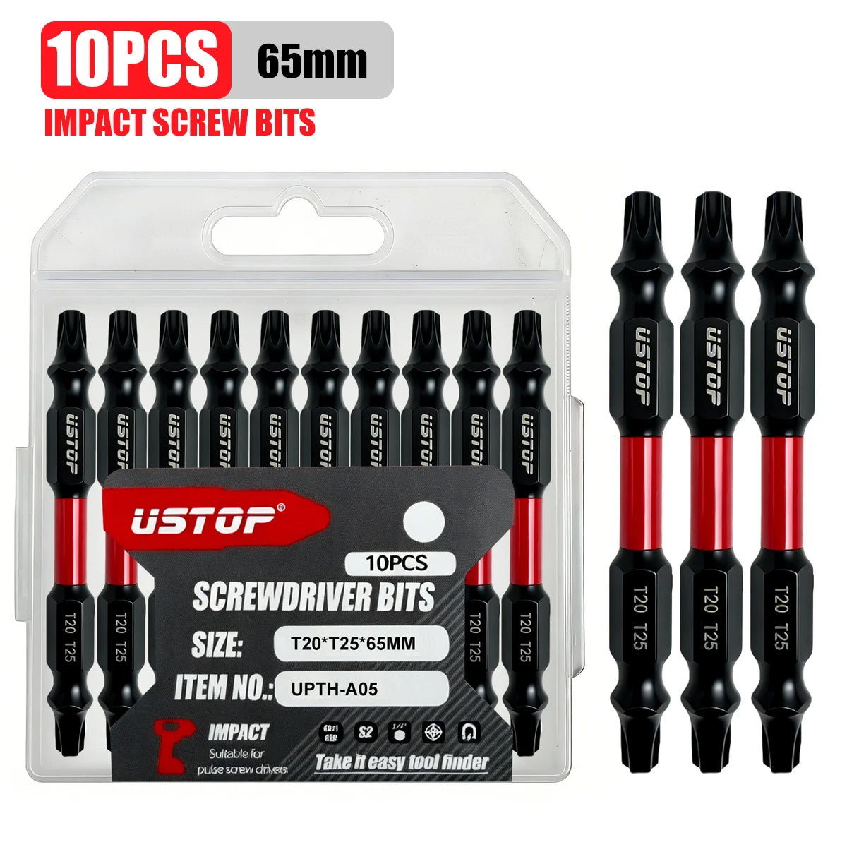 65 mm Doppelseitige Torx-Bits
