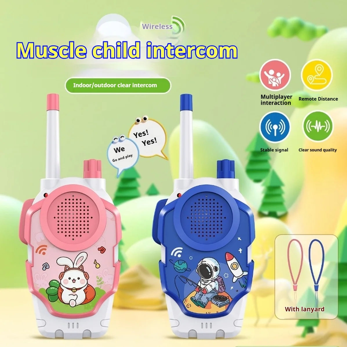 Toy Walkie-Talkie Pair, Design Options