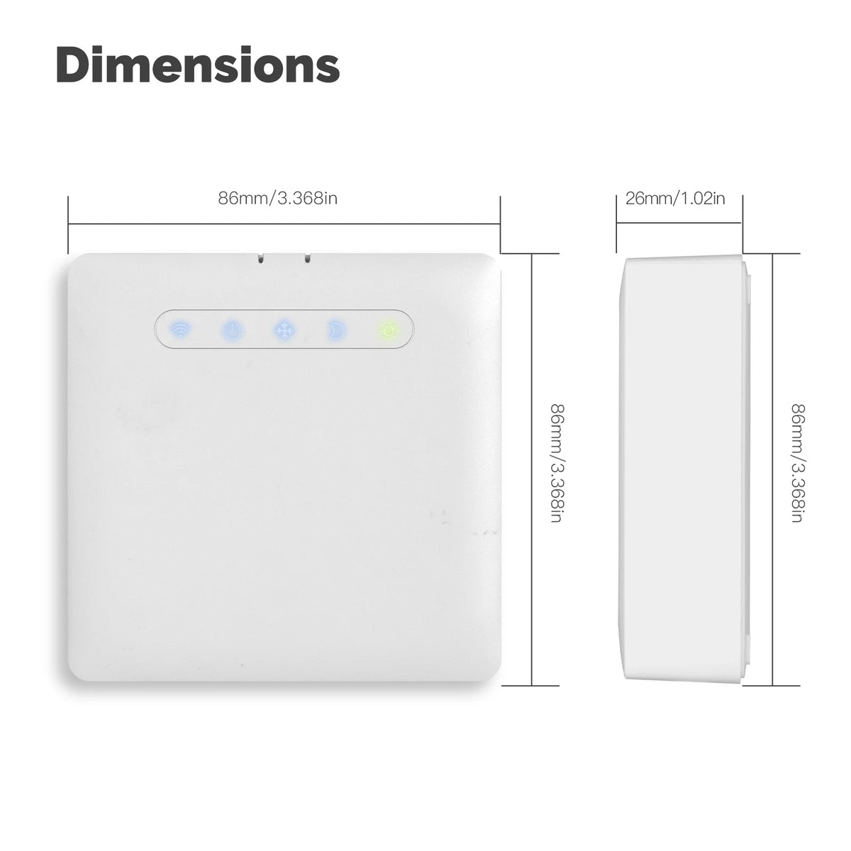 Thermostat WiFi pour radiateurs à câblage pilote