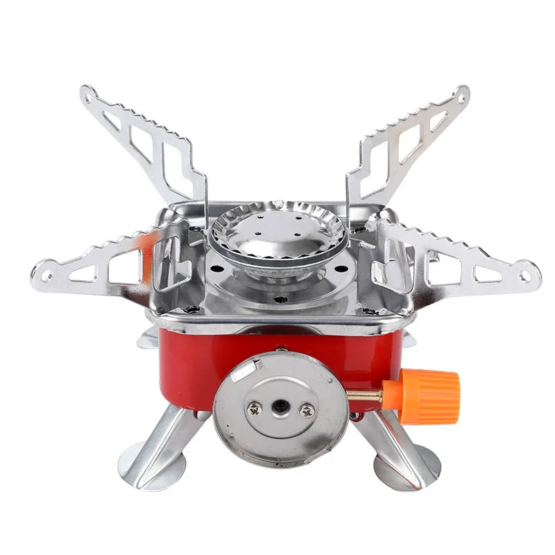Folding Camping Gas Stove with Adjustable Flame