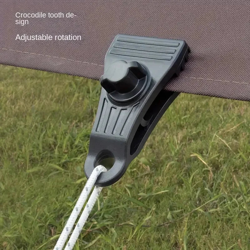 Molas para Tenda com Mosquetões, Conjunto de 10 Peças