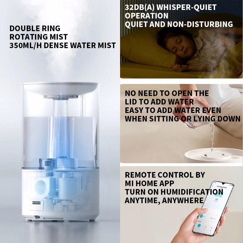 Xiaomi Smart Antibacterial Humidifier 2 4.5L UV-C Mist Control