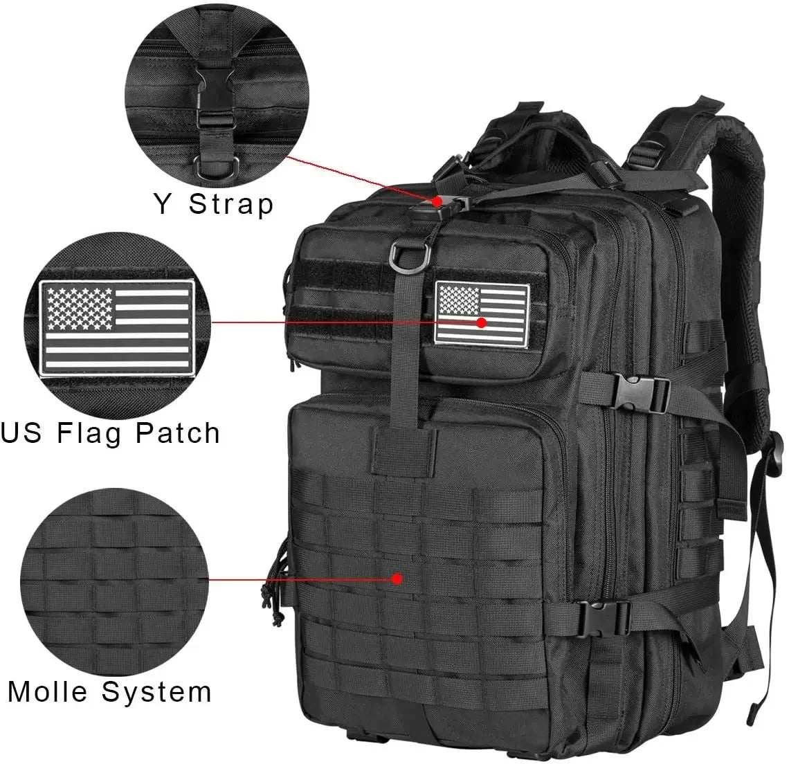 Тактически раница 45L с Molle система
