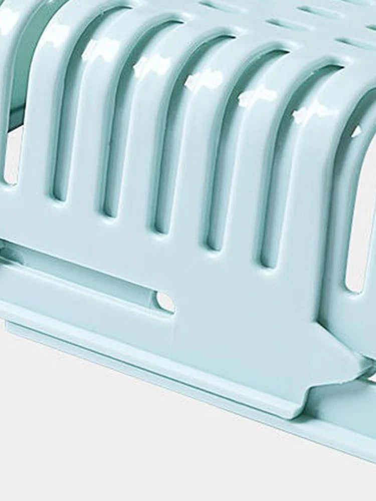 Multi Functional Refrigerator Storage Basket, Retractable Refrigerator Partition Storage Rack, Kitchen Drain