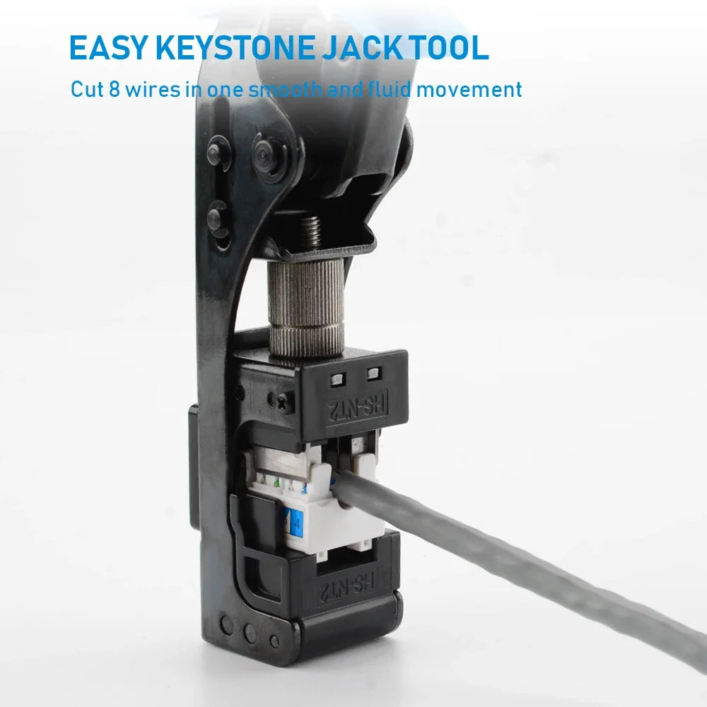 RJ45 Keystone Jack Termination Crimp Tool