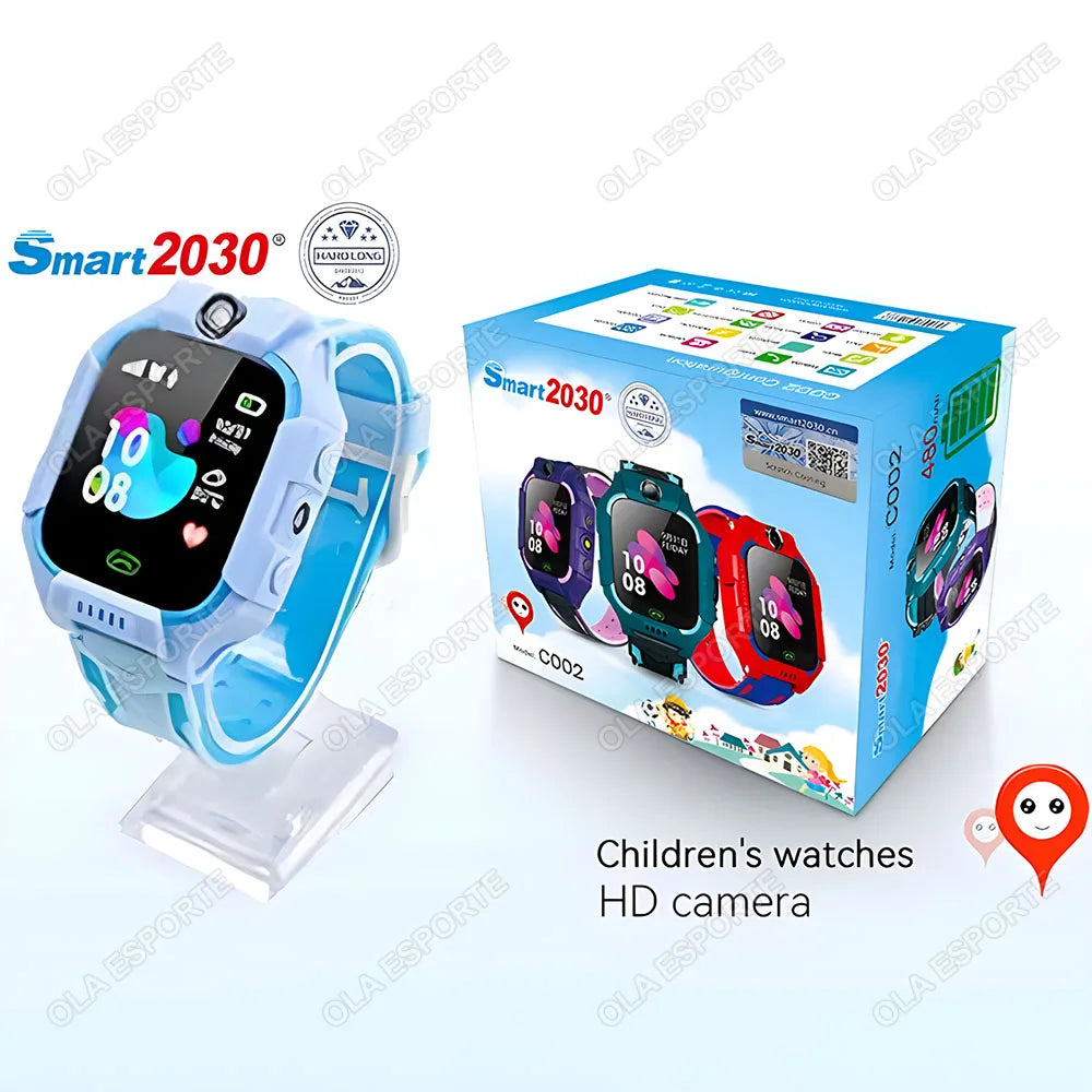 Montre connectée d’enfants avec appels 2G et bouton SOS