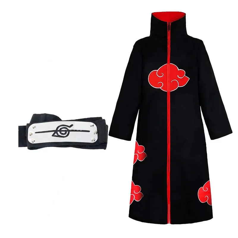 Options de cape et de costume de cosplay Akatsuki