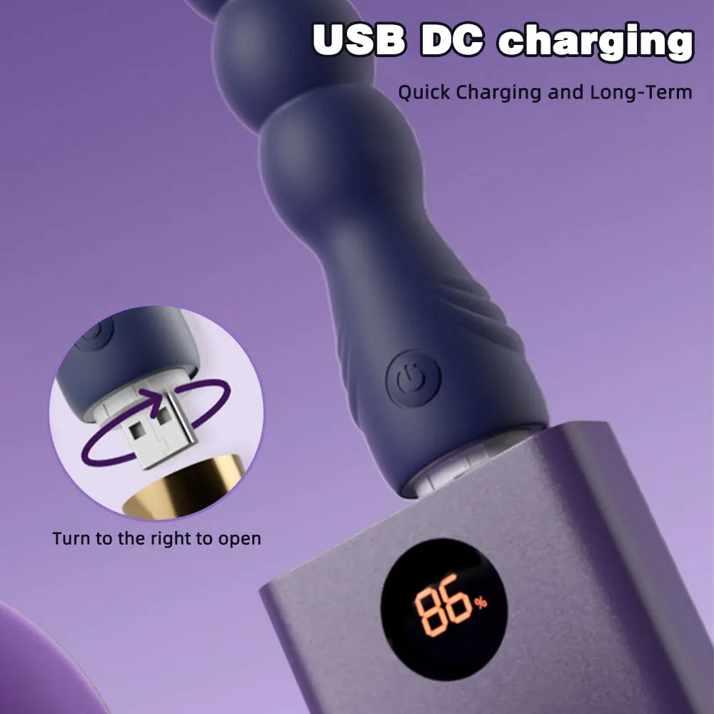 Anal Bead Vibrator For Women Vagina Clitoris Stimulator Vibrating Butt Plugs Male Prostate Massager Anus Sex Toy Couple Sex Toy