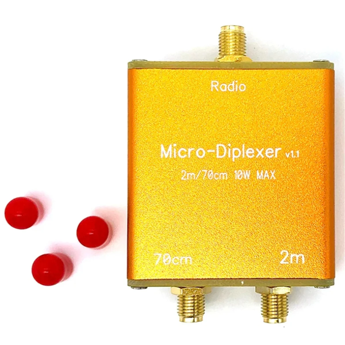 9|Diplexeur RF 2 m et 70 cm avec boîtier