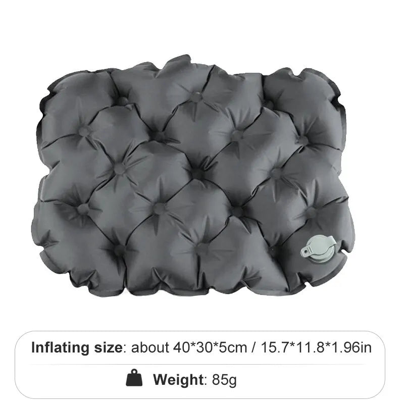 Inflatable Sitting Pad Ultralight Seat Cushion for Camping