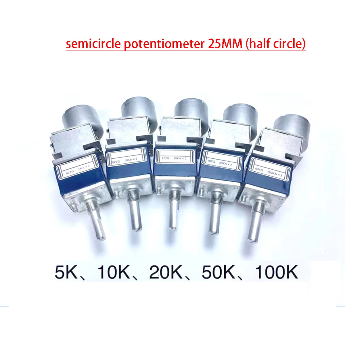 Motorisierte Audio-Volumenregelplatine Optionen