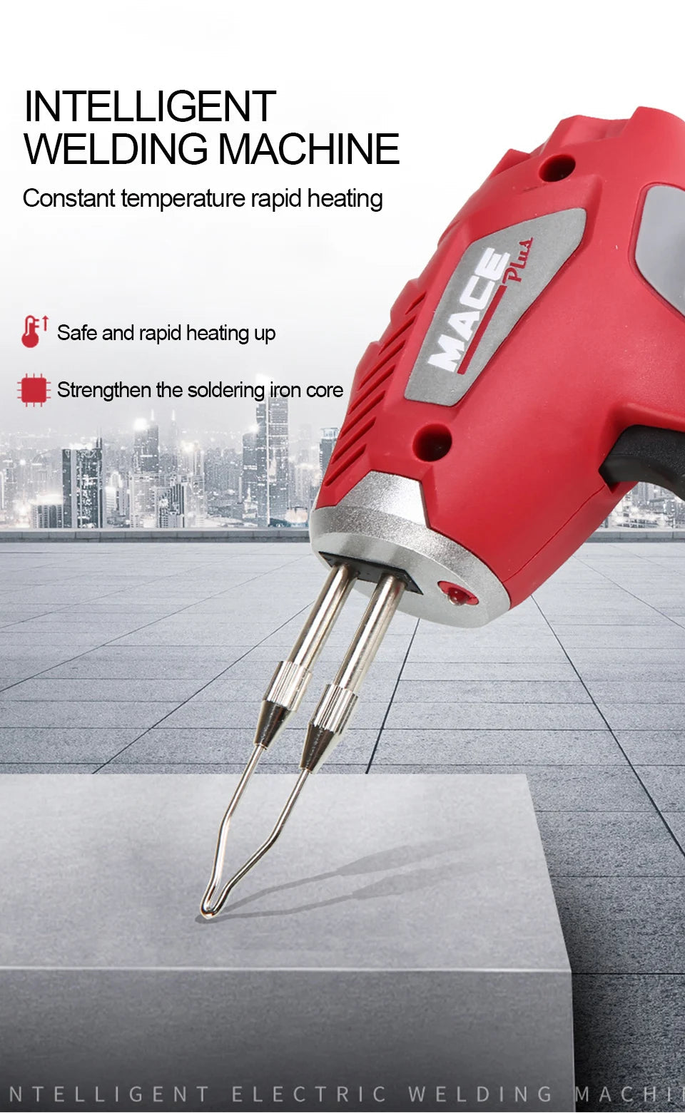 180W Fast Thermal Electric Soldering Iron Industrial-grade High-power Welding Repair Tool Soldering Gun EU Plug Rework Station