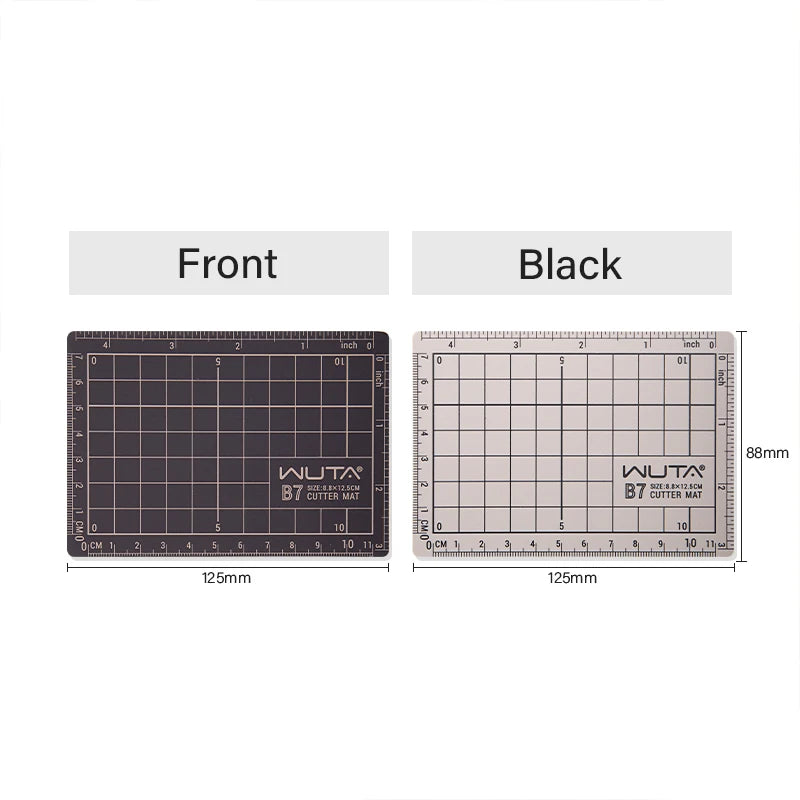 Mini B7-Style PVC Cutting Mat, 11 × 7cm
