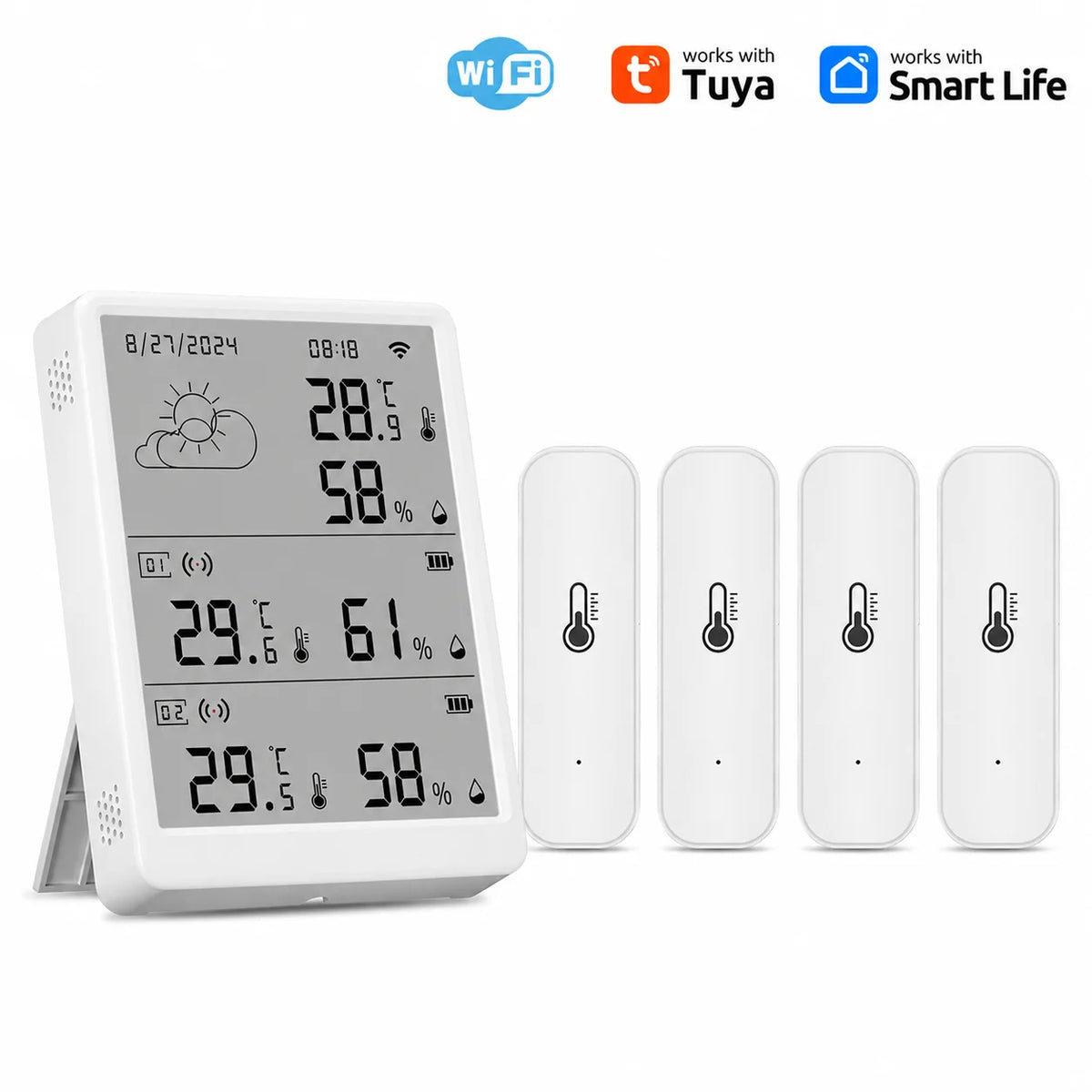 TH16 Wi-Fi Climate Station - Sensor Options