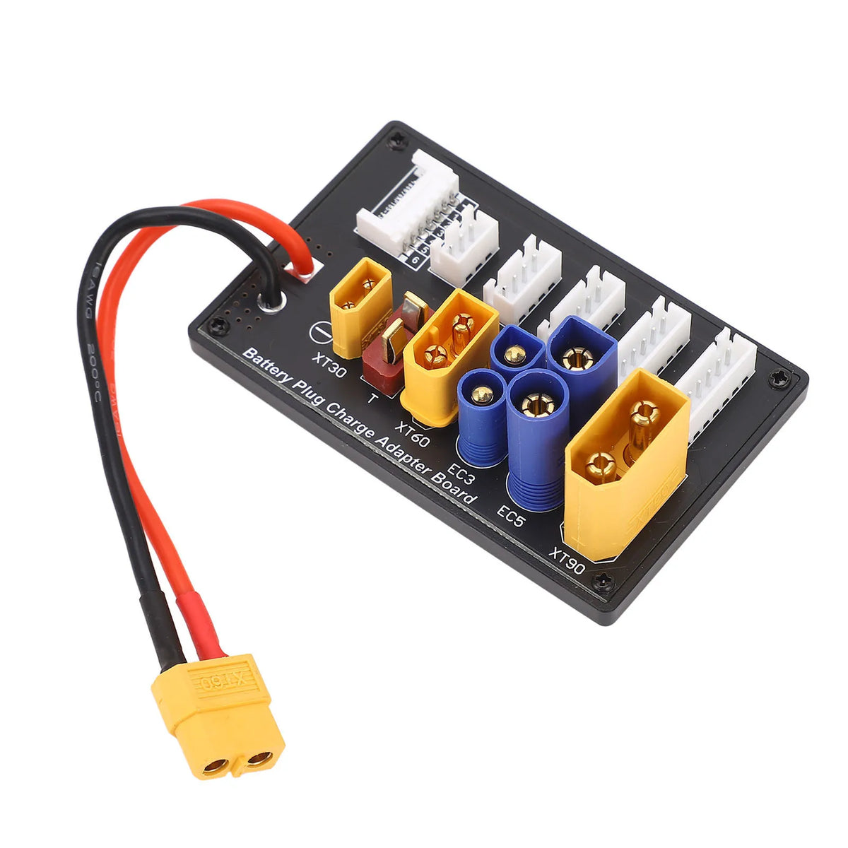 Battery Charger Adapter Board, XT30/60/90, EC3/5 & T Plugs