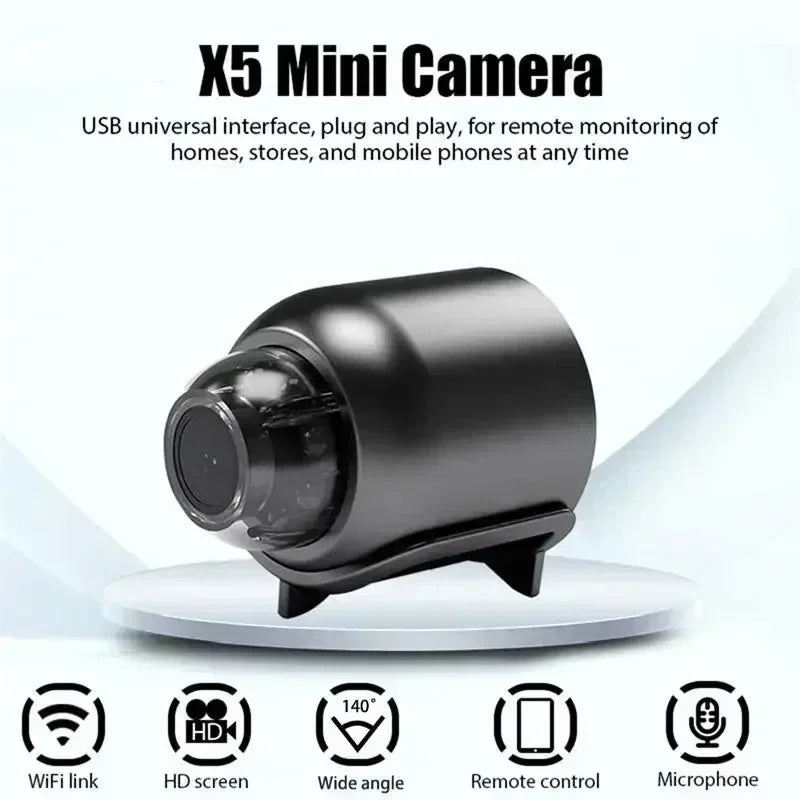 Mini 1080P Wireless Surveillance Camera with Night Vision