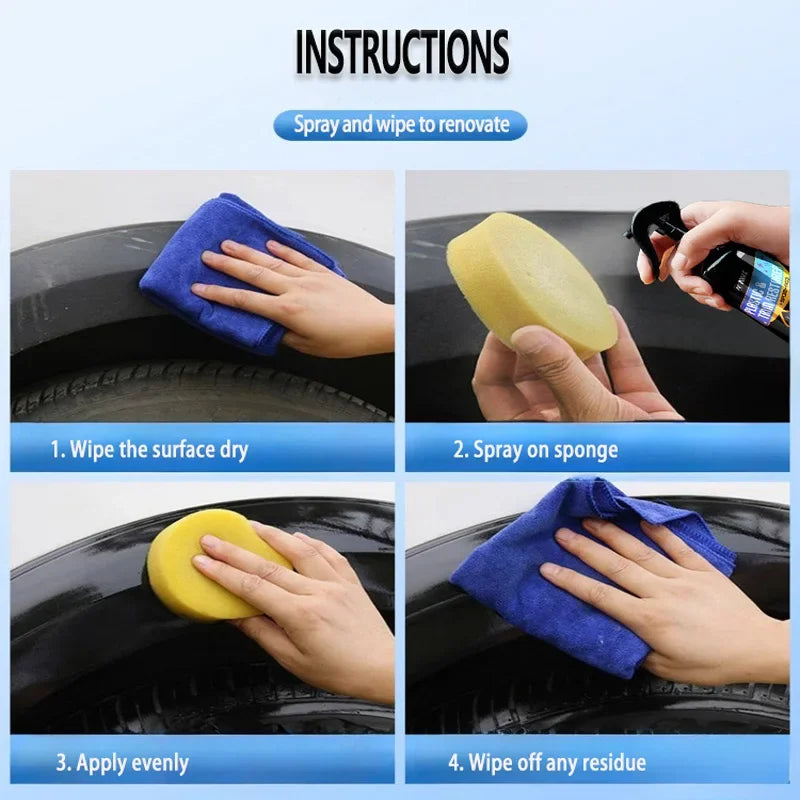 Plastic Restore Revitalizer for Long‑Lasting Car Trim Renewal