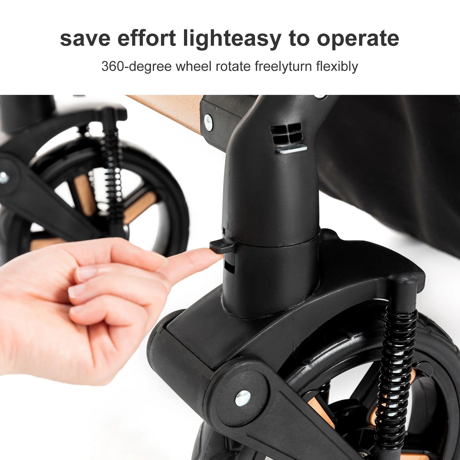 Baby Stroller 3‑in‑1 Lightweight Travel System