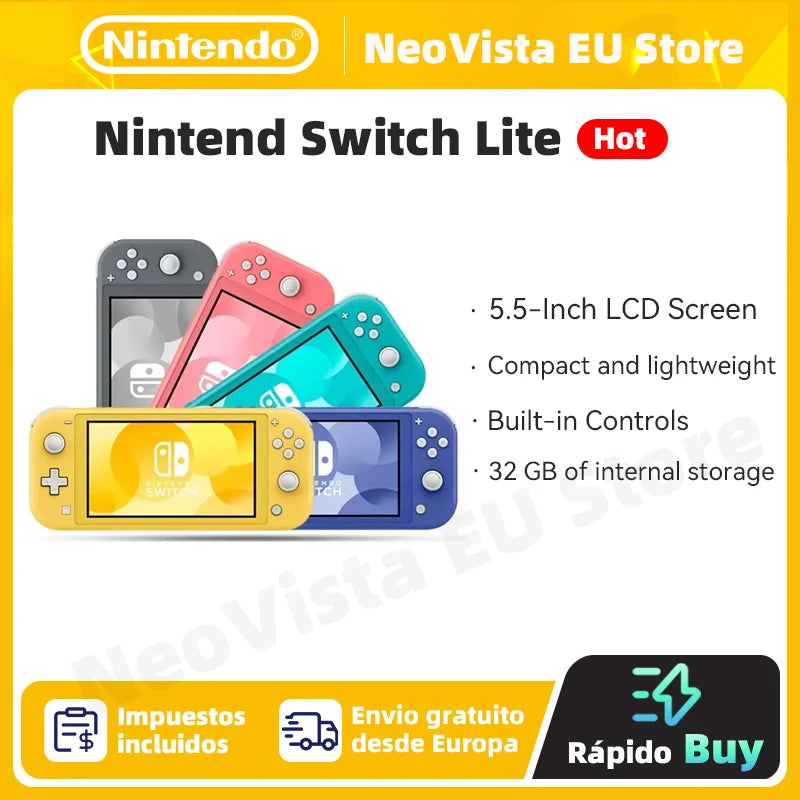 Console di gioco portatile Nintendo Switch Lite Coral