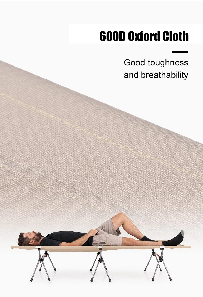 Ultralight Camping Cot Folding Bed for Hiking and Travel