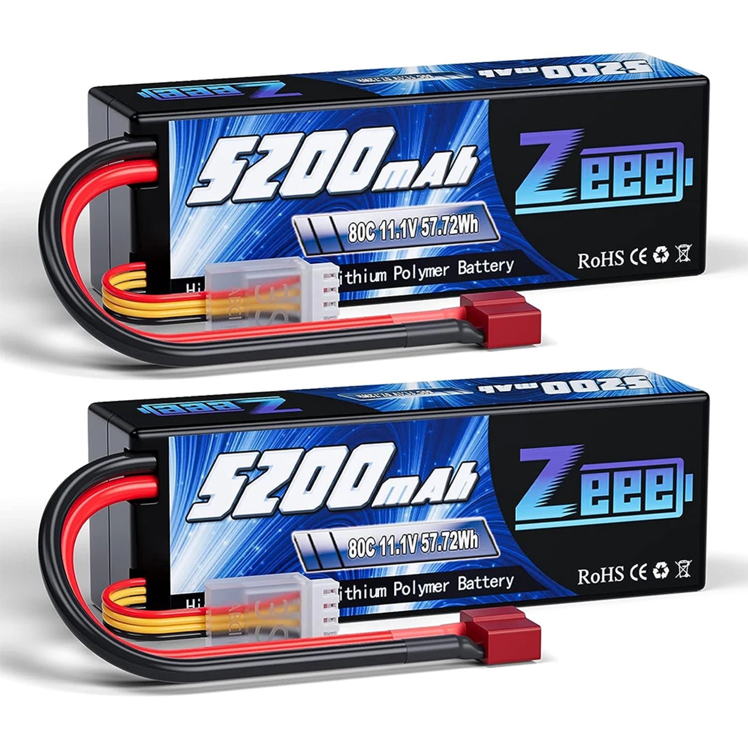 High‑Output 3S 5200mAh LiPo Battery Hardcase for RC Models