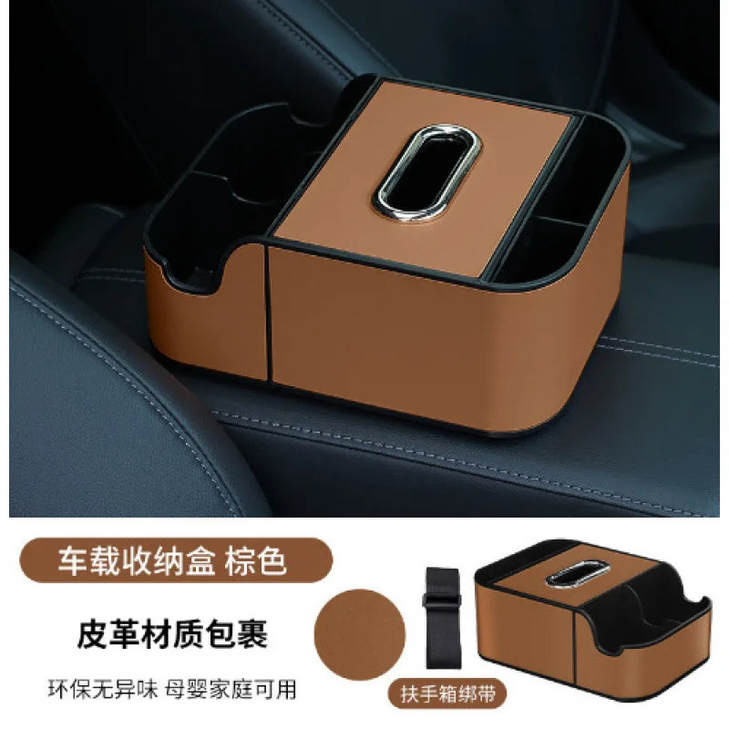 Car Seat-Back Organiser with Tissue Storage