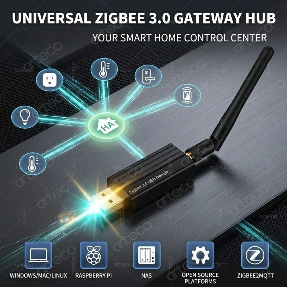 Dongle USB Coordonator Zigbee 3.0 CC2652P
