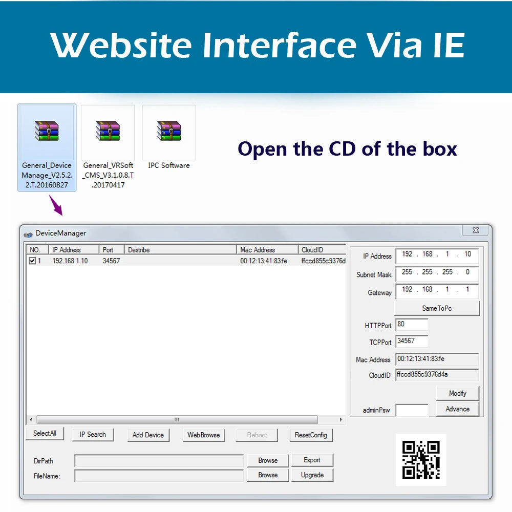 DIY IP Camera Module Mini WiFi Module with Two‑Way Audio