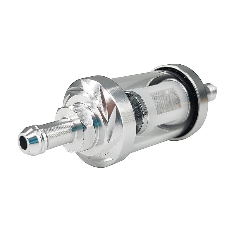 8mm CNC Motorcycle Gas Fuel Gasoline Oil Filter Moto Accessories For ATV Pit Bike Car Motorcycle Oil Cup Universal Accessories