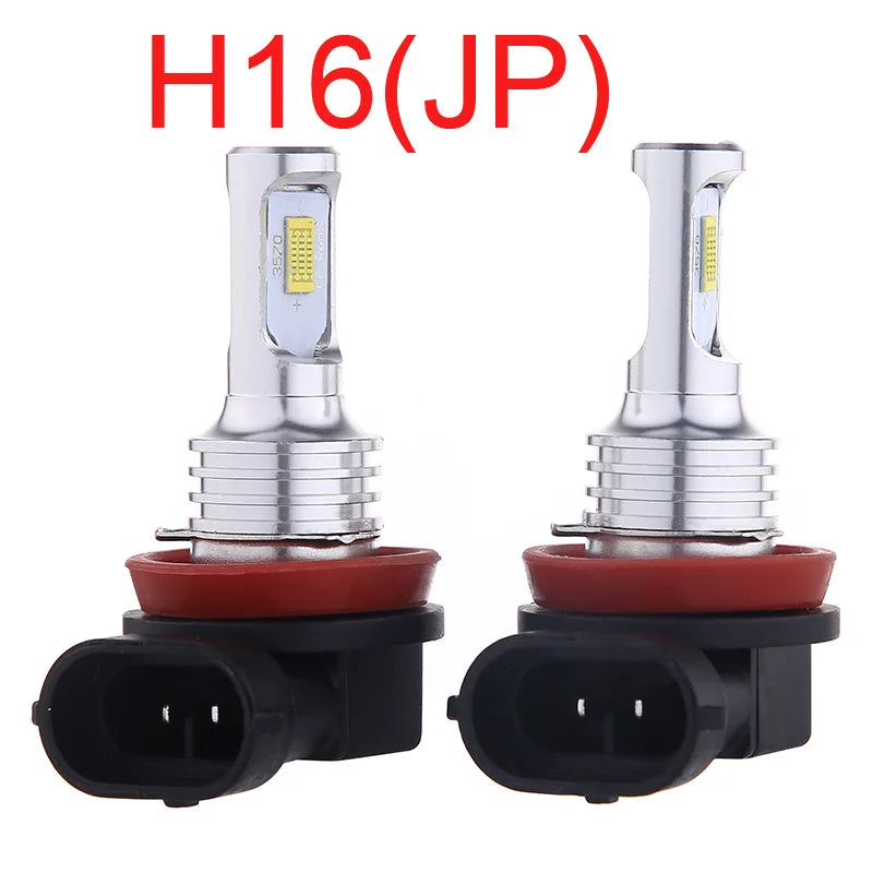 2Pcs H11 H8 H9 LED Car Headlight Bulb Beam Kit 12V 80W High Power Car Fog Light 3000K 6000K Auto Headlight Bulbs 30000LM