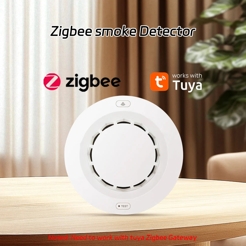 ZIgbee smoke alarm fire specific smoke detector automatic fire alarm system warehouse hotel smoke detector Household commercia