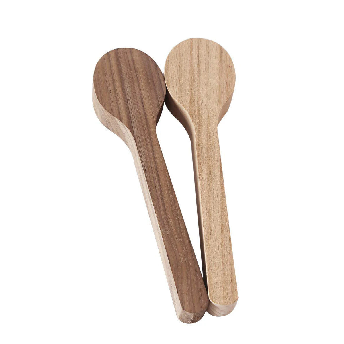 Moldes de talla de cucharón de madera — Roble y Nogal, Dos piezas