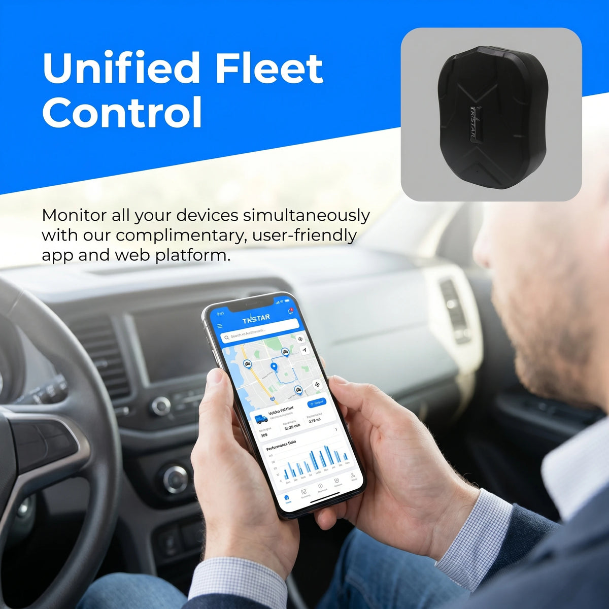 2G GPS Tracker 10000mAh Magnetic Locator