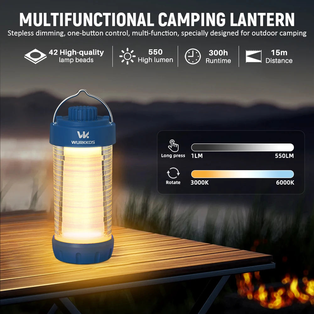 CL01 Rechargeable RGB Lantern and Power Bank
