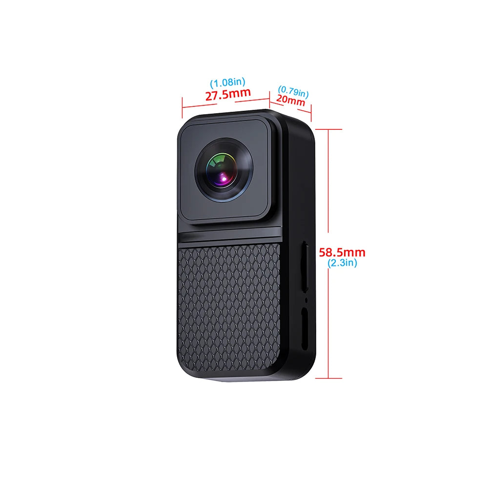 HD 1080P Pet Collar Camera with 170° Wide Angle Recording