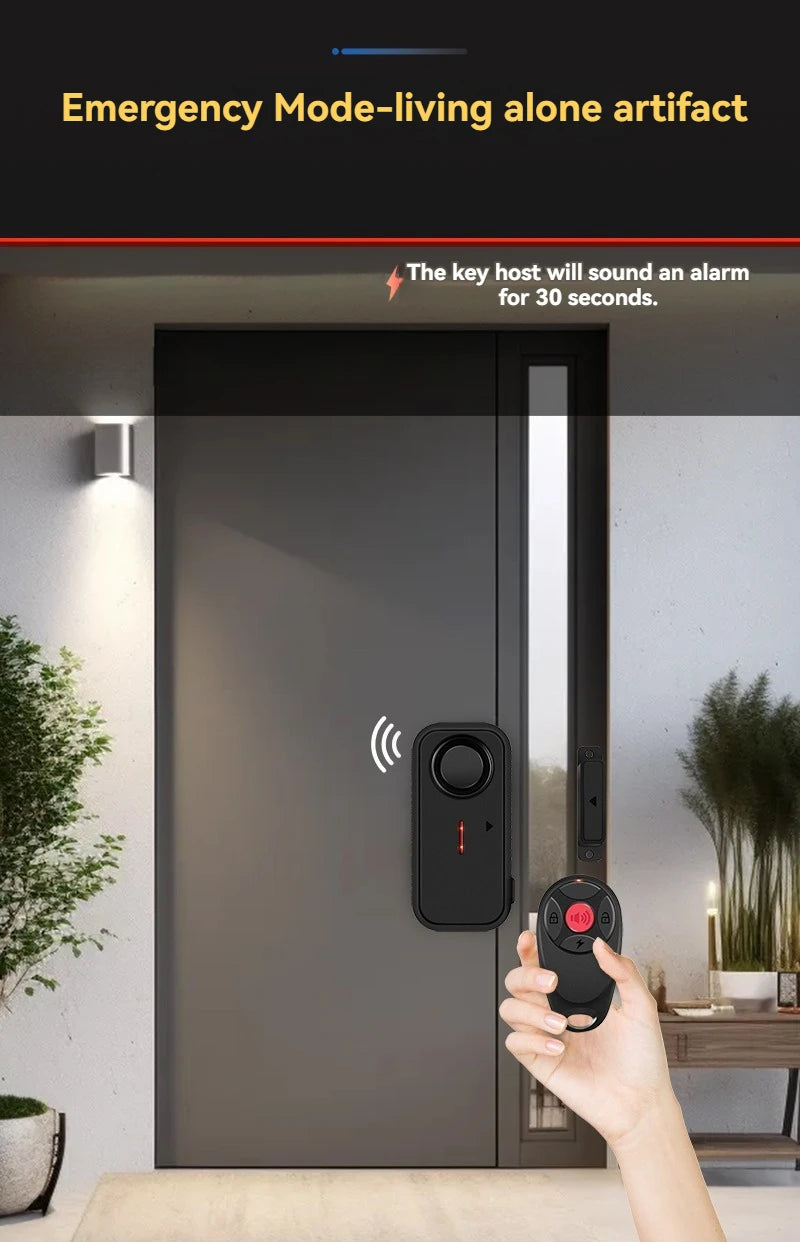 daljinski upravljan magnetski alarm za vrata - IP66