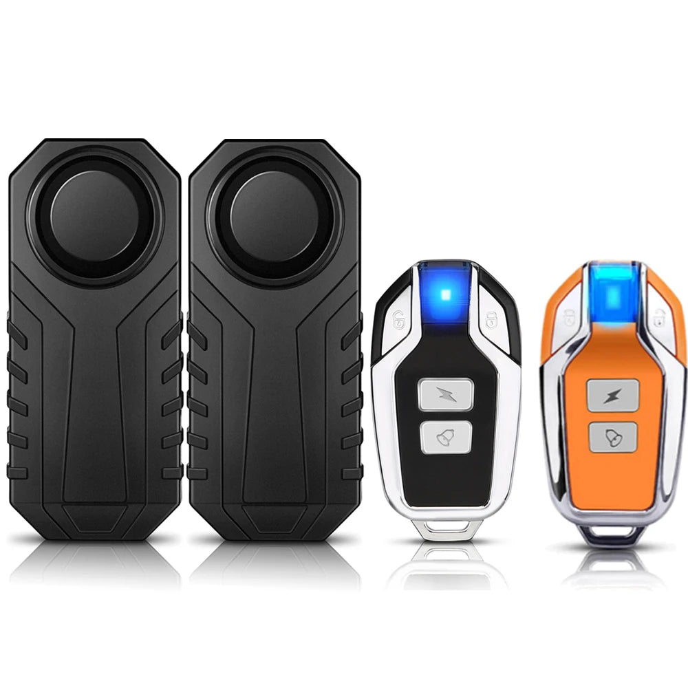 Wireless Bike Alarm - Remote and Two-Way Options