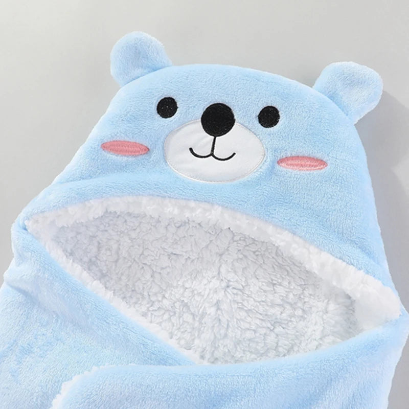 Soft Flannel Baby Sleepsack – Cozy Autumn Winter Wrap