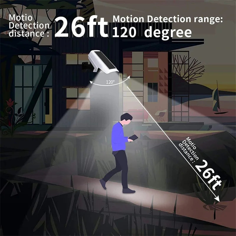 Solar Motion Light with Dummy Camera Housing