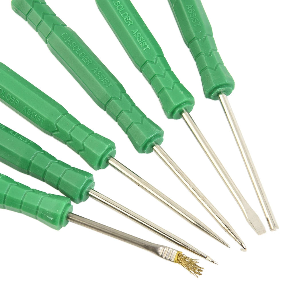 Six-Piece PCB Soldering Assistance Tool Set