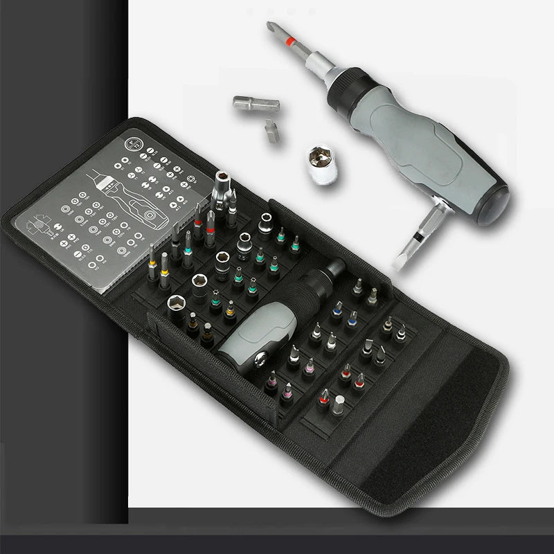 Magnetic Ratchet Screwdriver Kit - Set Options