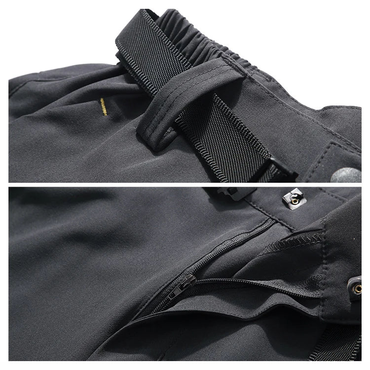 Men’s Convertible Hiking Pants Quick Dry UV Protection Cargo Trousers