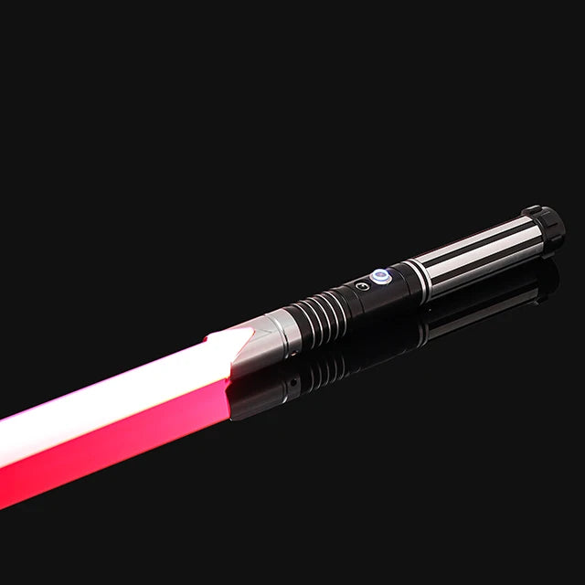 Sabre laser en métal RGB rechargeable avec effets sonores