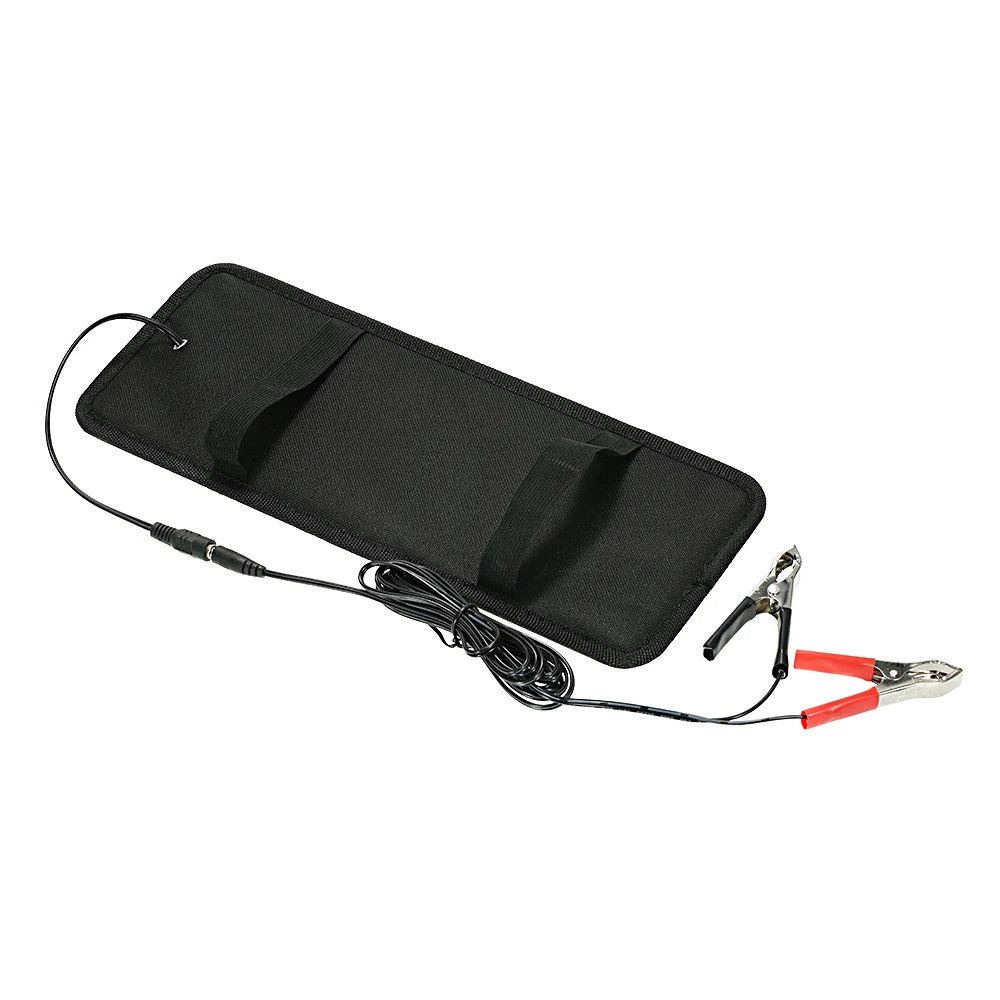 Solar Panels Charger Car Motorcycle Kick Scooters Portables Solar Panel Car Charger Battery 12V Efficient Maintenance
