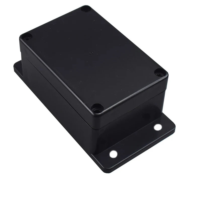 ABS Electronics Enclosure, Black or Clear Lid & Mounting Options