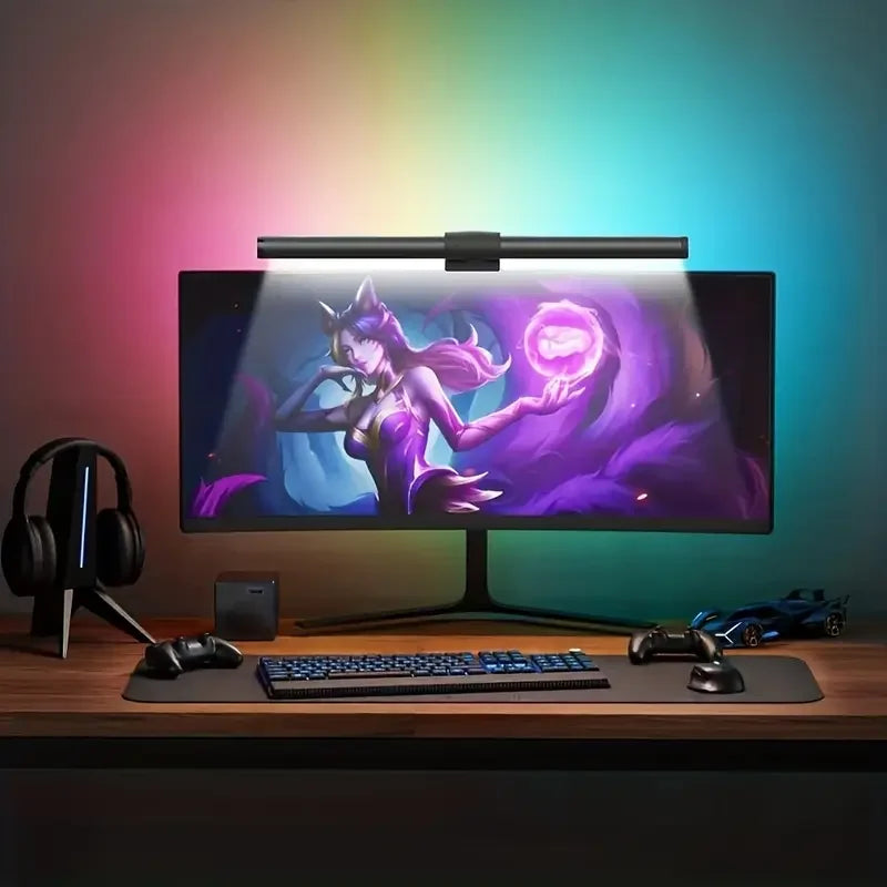 Dimmable Monitor Light Bar - RGB Options