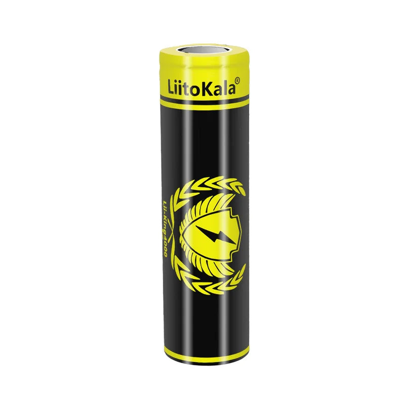 4pcs LiitoKala Lii-King4000 Highest Capacity 18650 4000mAh battery Original 3.6V Reachargeable batteries for flashligh