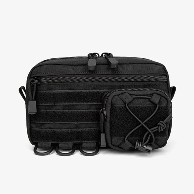 Horizontale nylon multiruimte organiser tas
