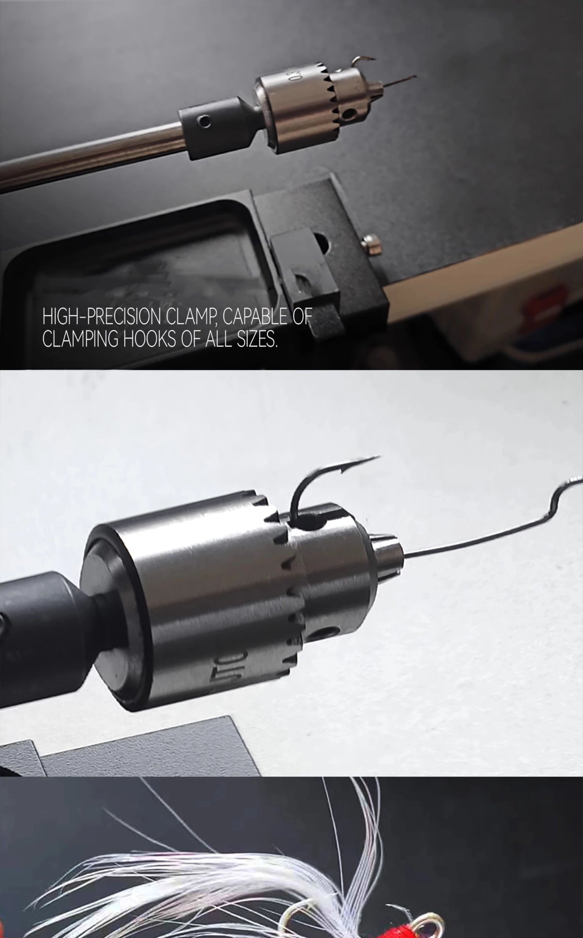 Ferramenta Modular de Pesca para Formar Fios e Enrolar Carretos