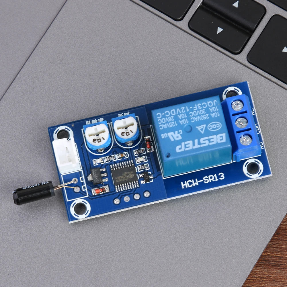 Adjustable Vibration Sensor Relay Module